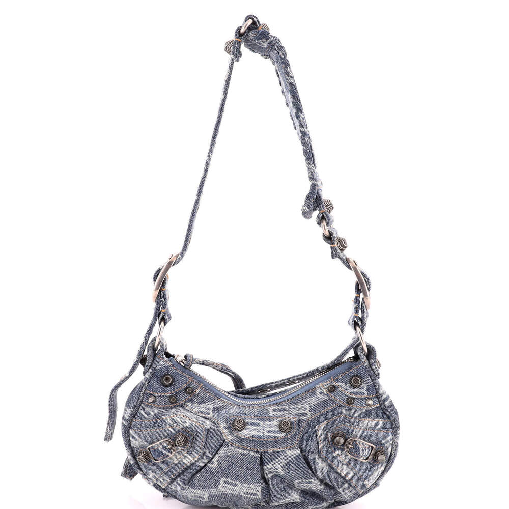 Balenciaga XS Le Cagole Giant Studs Shoulder Bag